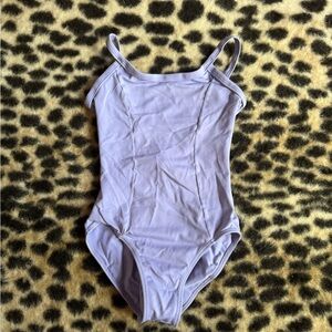 Basic lavender dance leotard